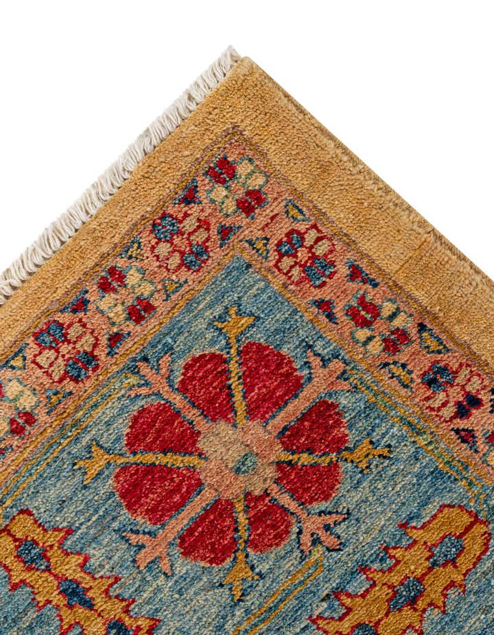 6' 6 x 9' 8 Hand Knotted Ziegler Wool Rug