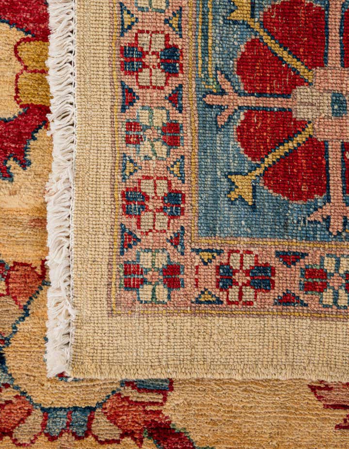 6' 6 x 9' 8 Hand Knotted Ziegler Wool Rug