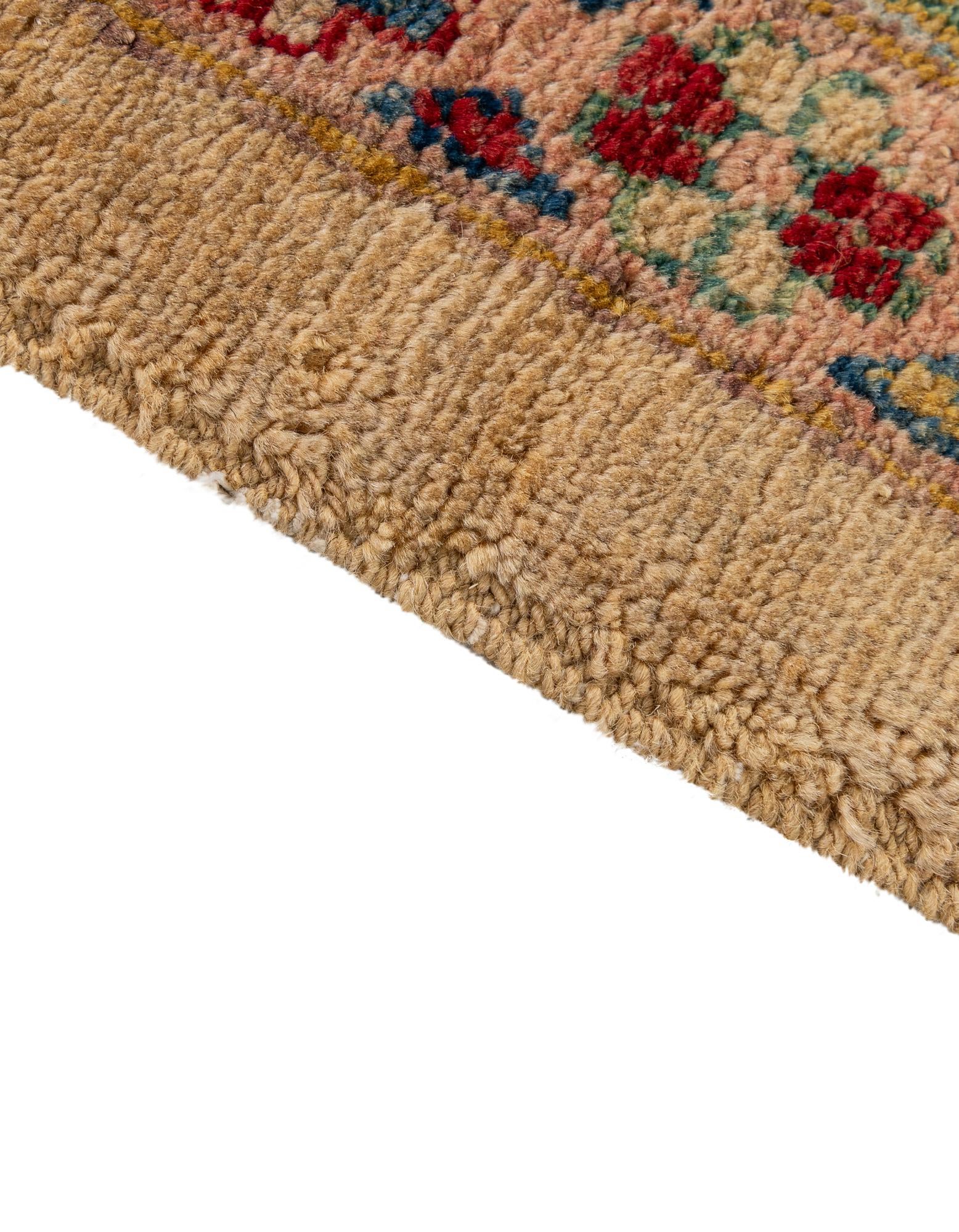 6' 6 x 9' 8 Hand Knotted Ziegler Wool Rug