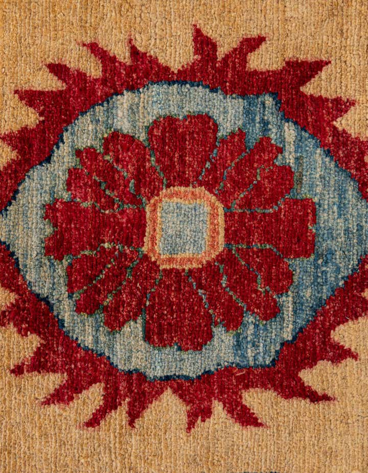 6' 6 x 9' 8 Hand Knotted Ziegler Wool Rug