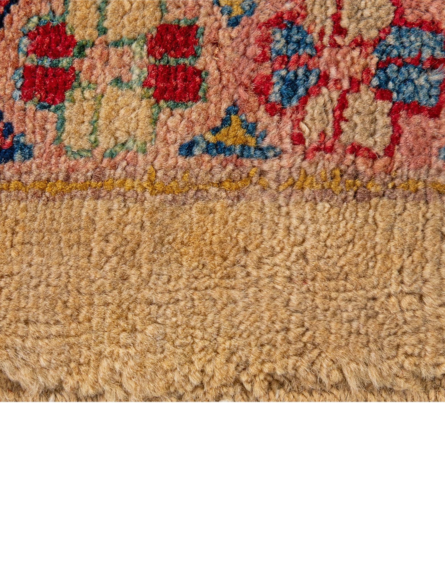 6' 6 x 9' 8 Hand Knotted Ziegler Wool Rug