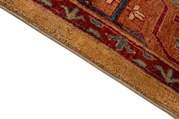 6' 8 x 9' 5 Hand Knotted Ziegler Wool Rug