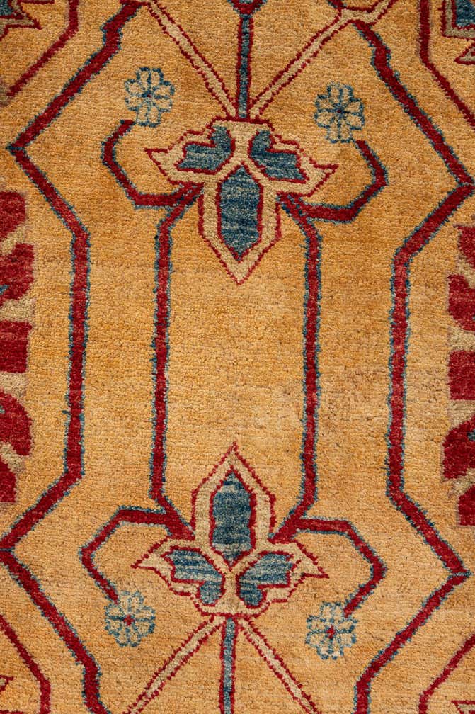 6' 8 x 9' 5 Hand Knotted Ziegler Wool Rug