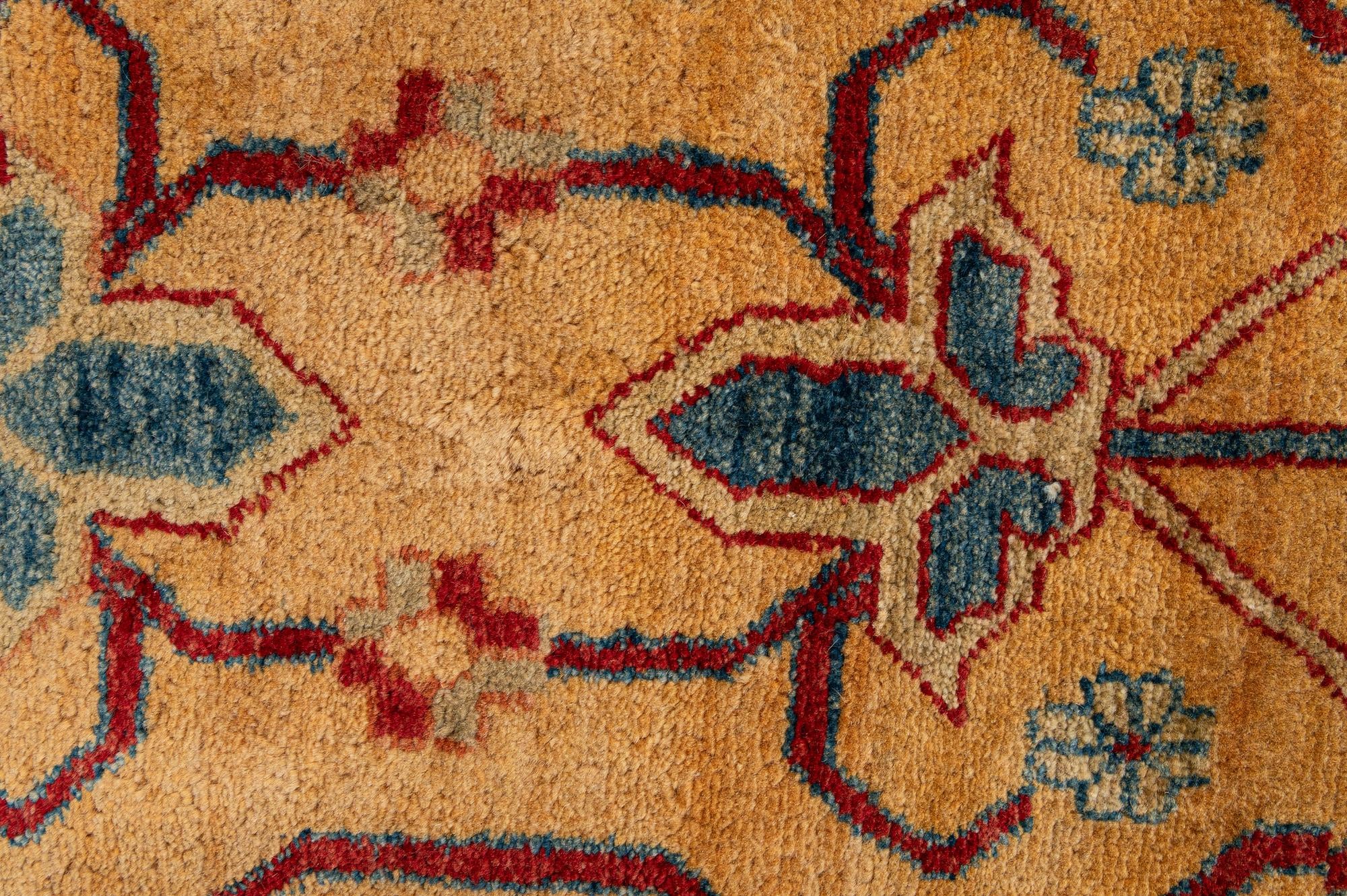 6' 8 x 9' 5 Hand Knotted Ziegler Wool Rug