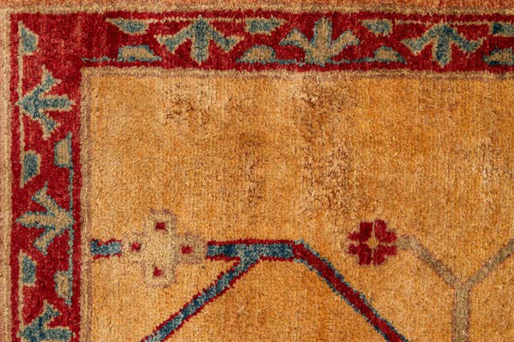 6' 8 x 9' 5 Hand Knotted Ziegler Wool Rug