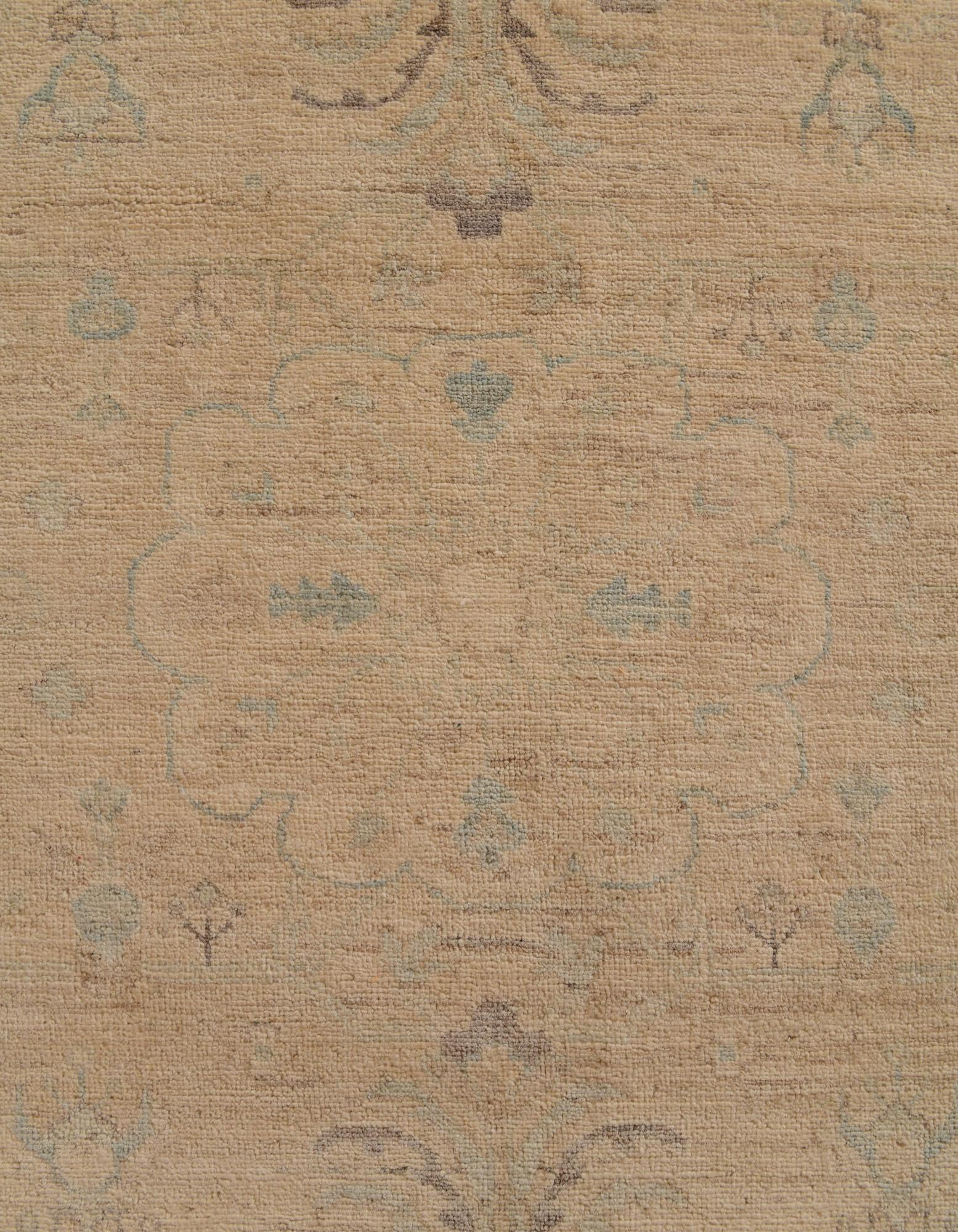 11' 8 x 15' 8 Hand Knotted Ziegler Oriental Rug