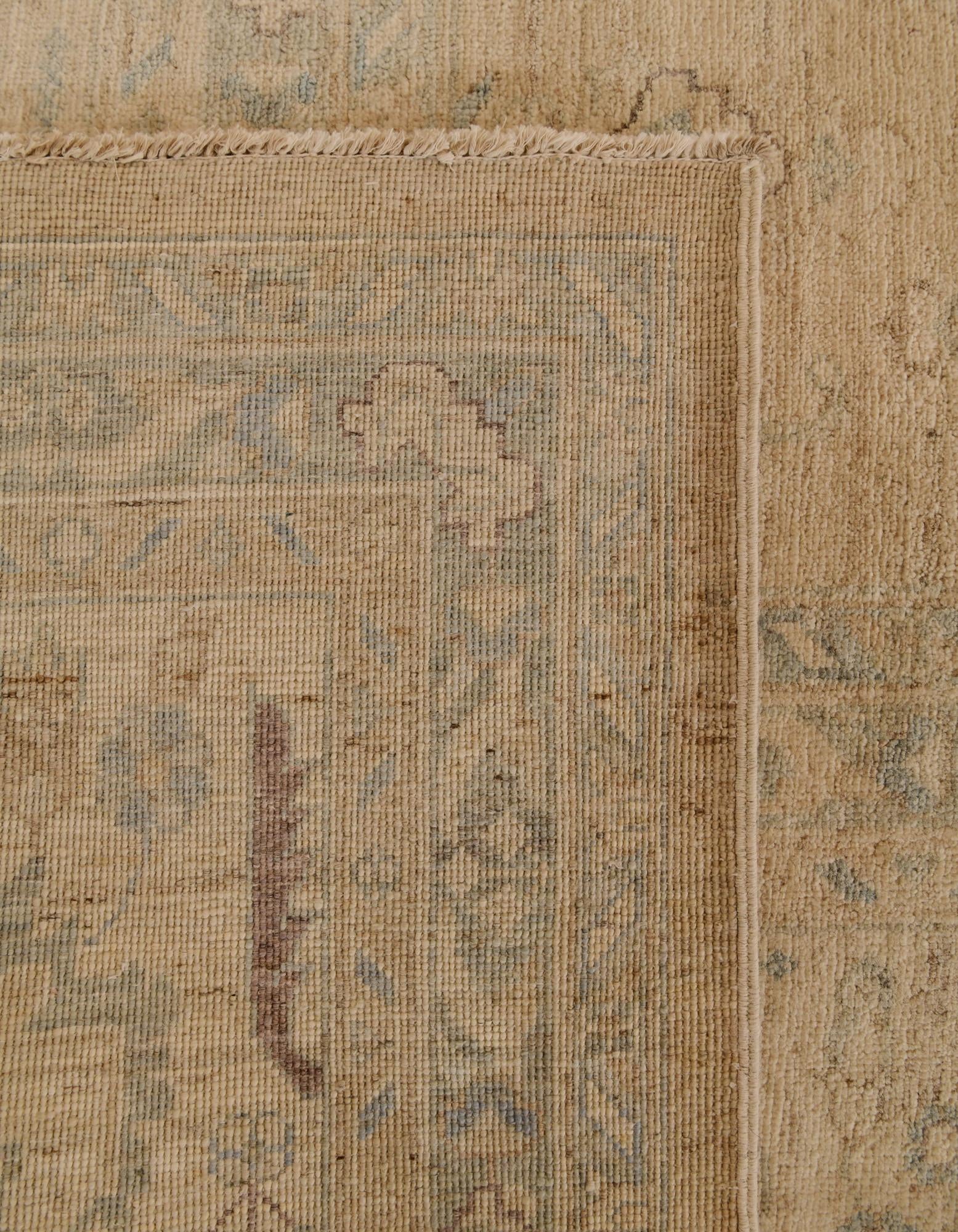 11' 8 x 15' 8 Hand Knotted Ziegler Oriental Rug