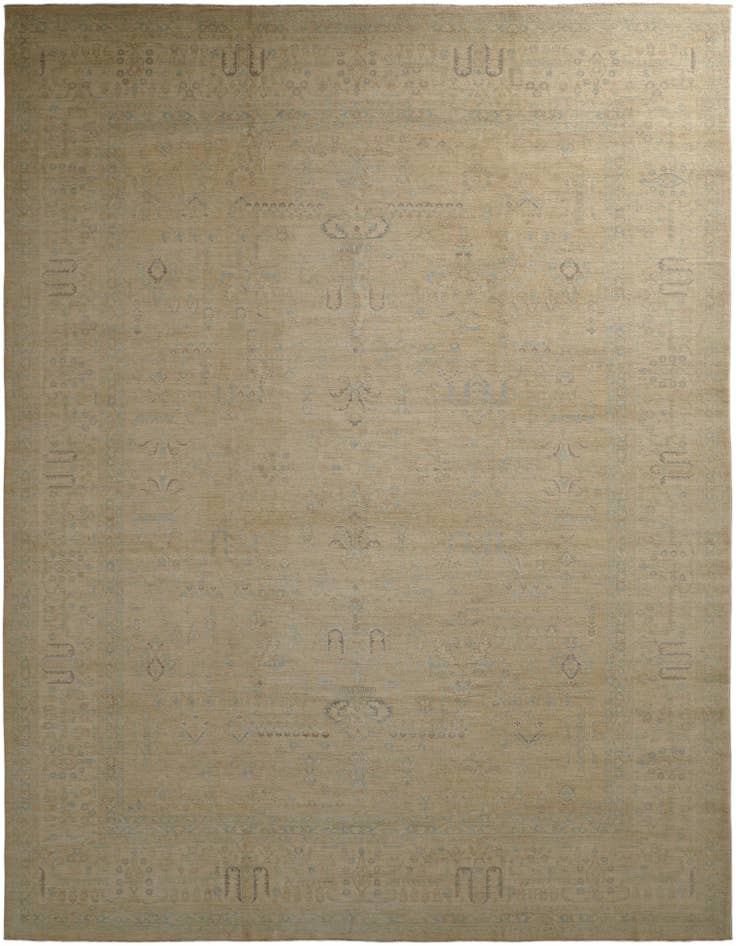 Detail image of 11' 8 x 15' 8 Hand Knotted Ziegler Oriental Rug