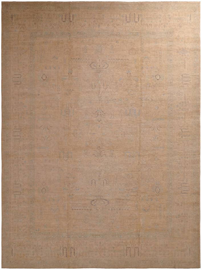 Detail image of 11' 8 x 15' 8 Hand Knotted Ziegler Oriental Rug
