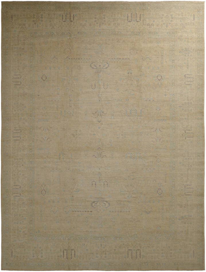 Detail image of 11' 8 x 15' 8 Hand Knotted Ziegler Oriental Rug