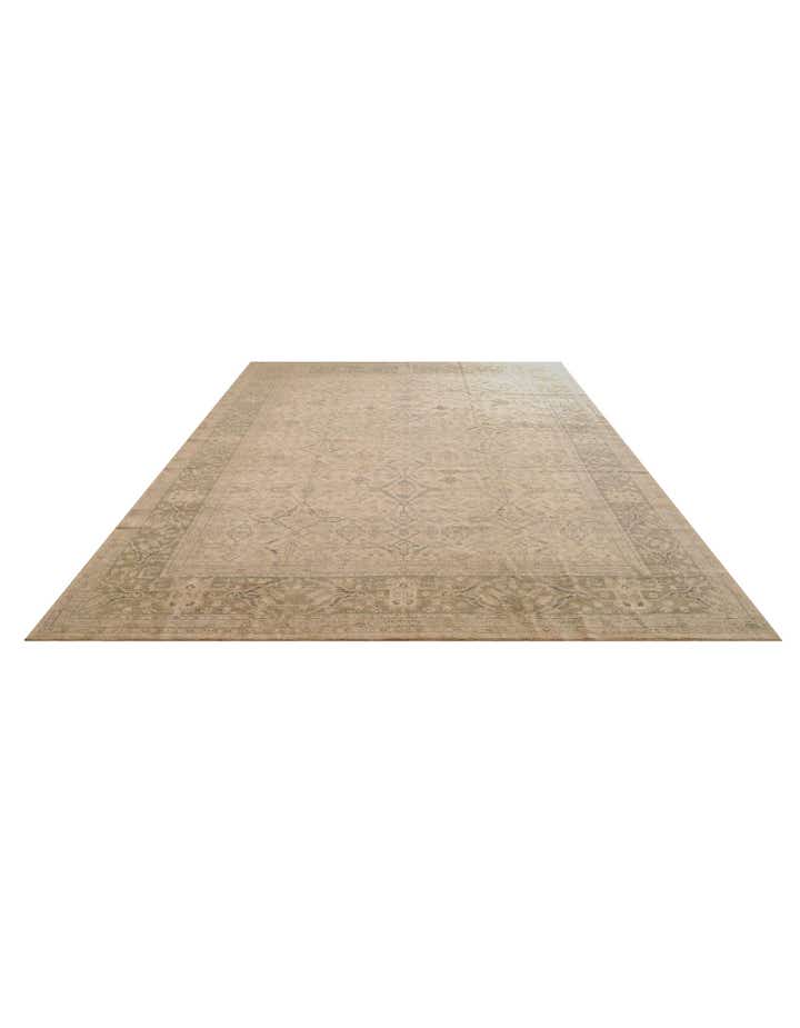 11' 9 x 14' 7 Hand Knotted Ziegler Oriental Rug