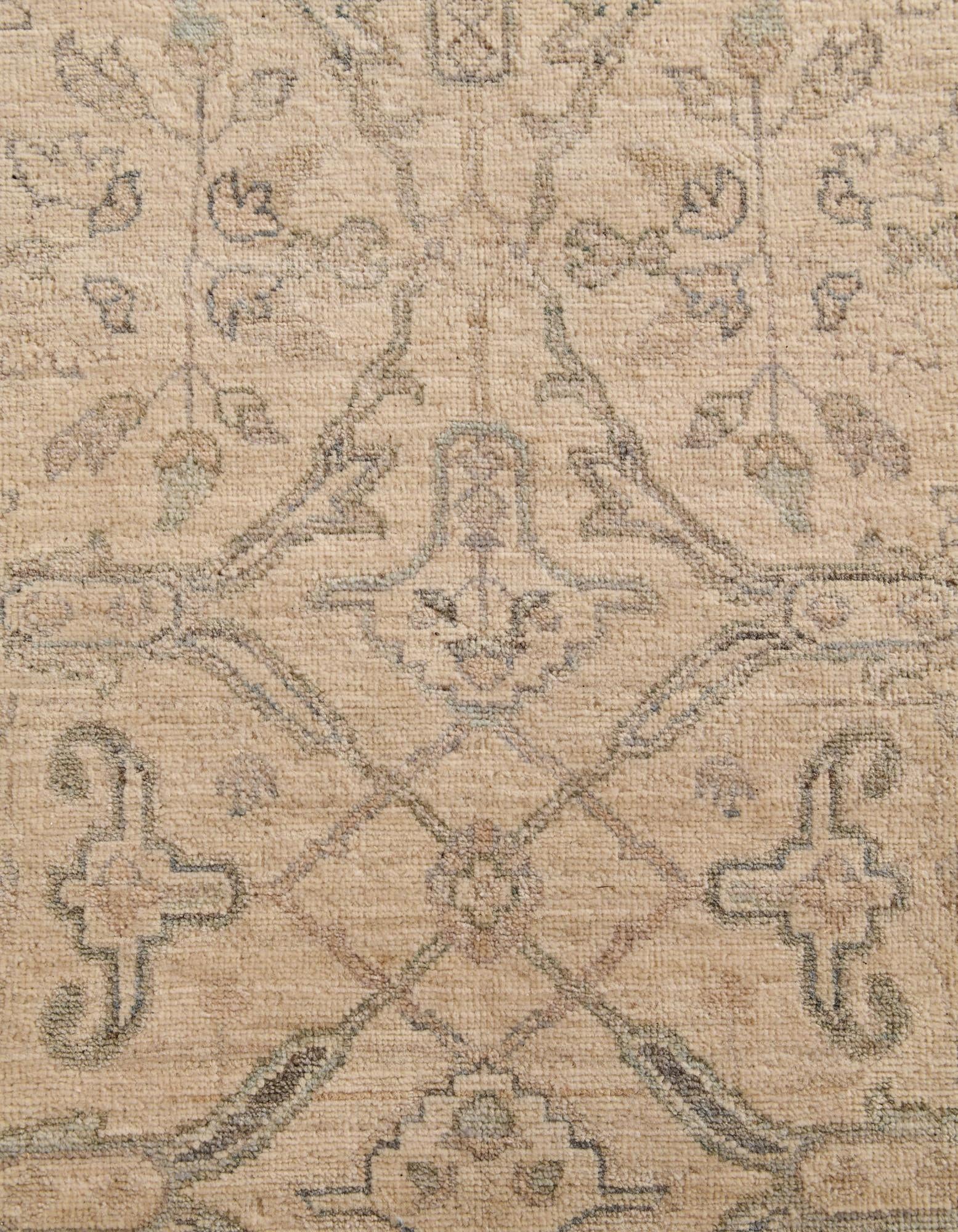 11' 9 x 14' 7 Hand Knotted Ziegler Oriental Rug