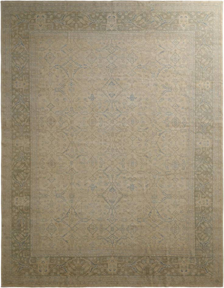 Detail image of 11' 9 x 14' 7 Hand Knotted Ziegler Oriental Rug