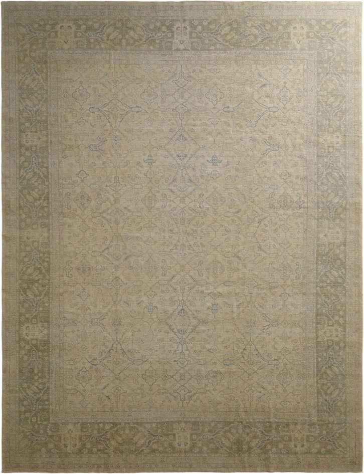 Detail image of 11' 9 x 14' 7 Hand Knotted Ziegler Oriental Rug