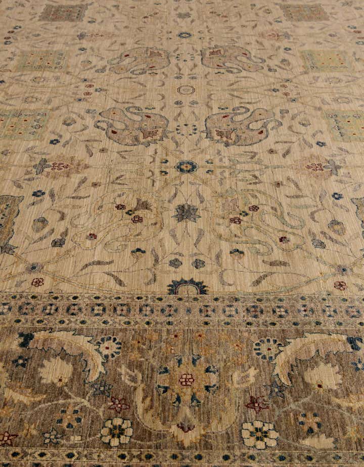 11' 8 x 15' 1 Hand Knotted Ziegler Oriental Rug