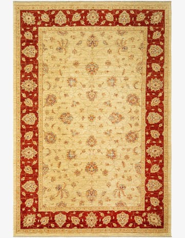 6' 6 x 9' 7 Ziegler Wool Rug