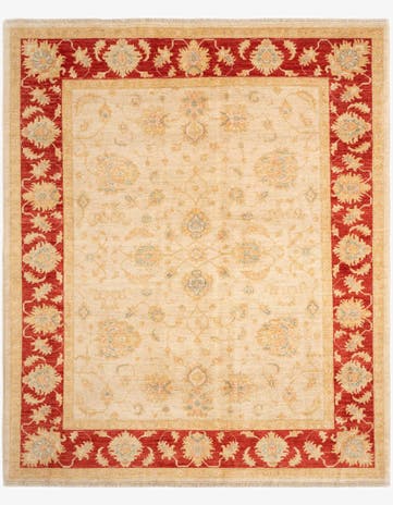 6' 9 x 8' 2 Ziegler Wool Rug