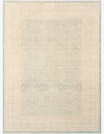 8' 4 x 11' 5 Hand Knotted Ziegler Rug