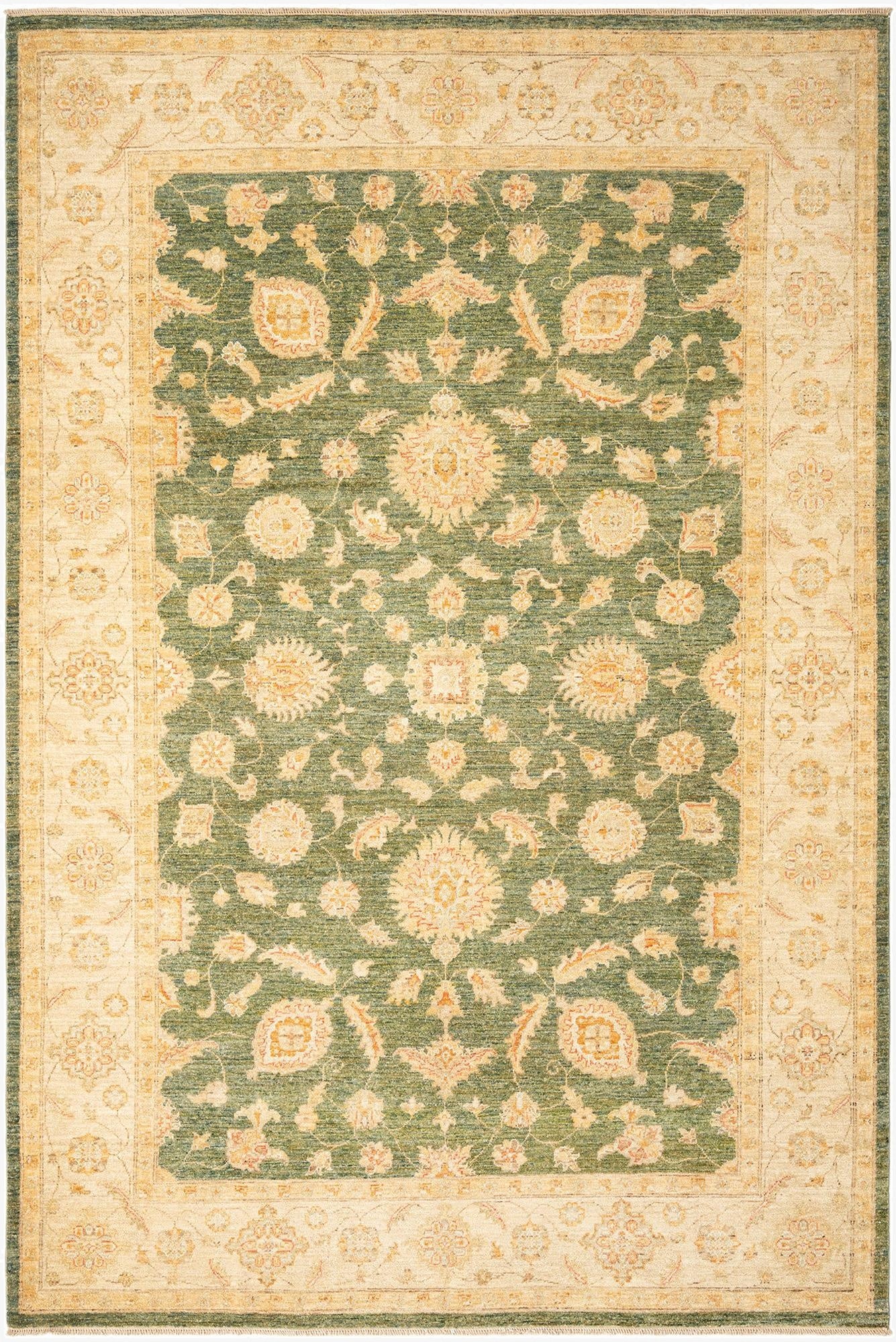 6' 7 x 9' 9 Ziegler Wool Rug