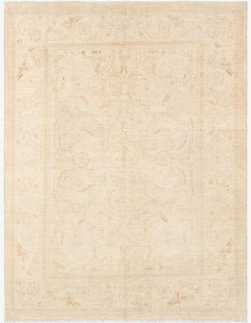 5' 1 x 6' 7 Hand Knotted Ziegler Rug