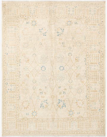 5' x 6' 7 Hand Knotted Ziegler Rug