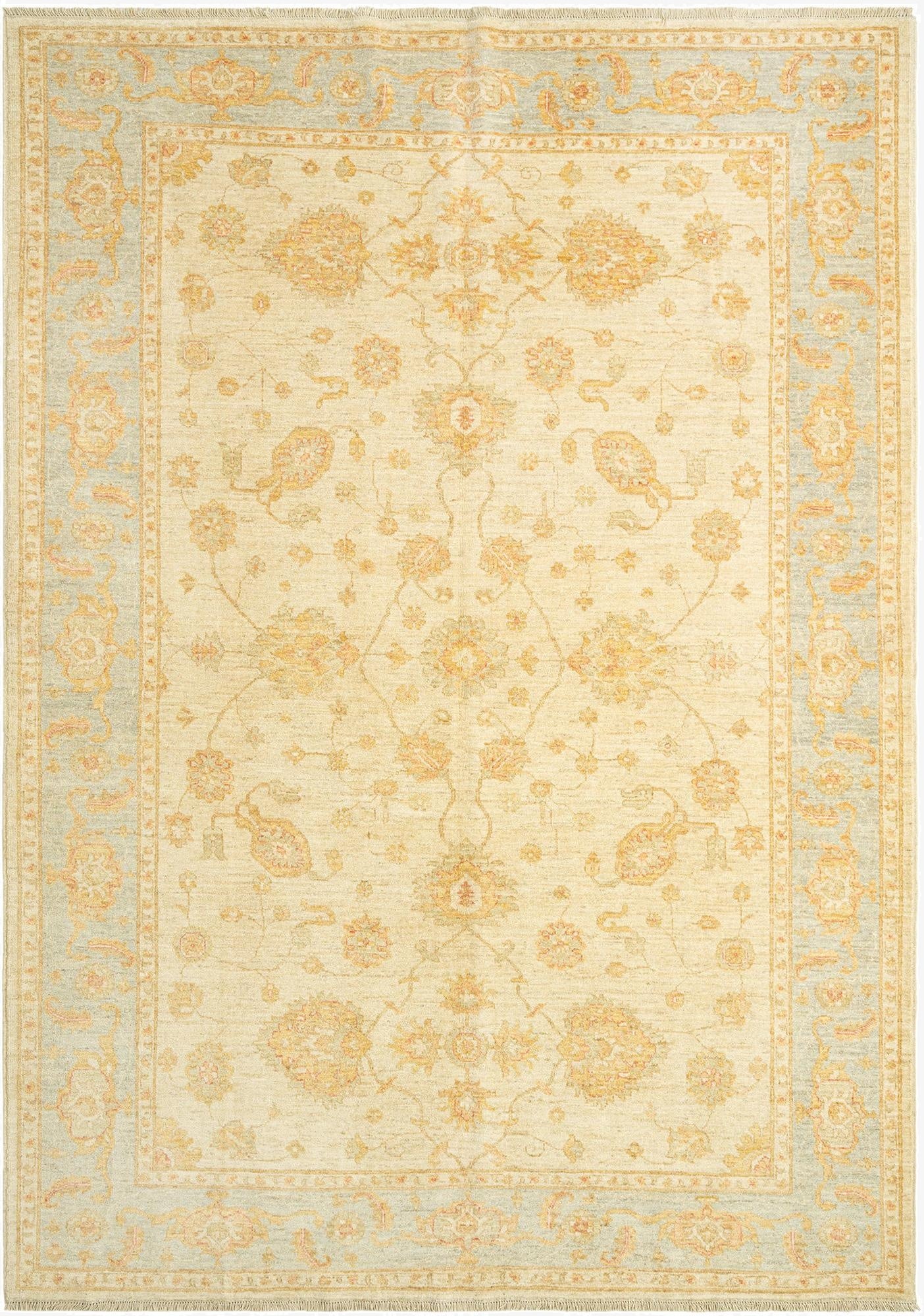 6' 11 x 9' 9 Ziegler Wool Rug