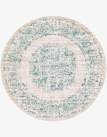 Cream Aarhus Round Rug