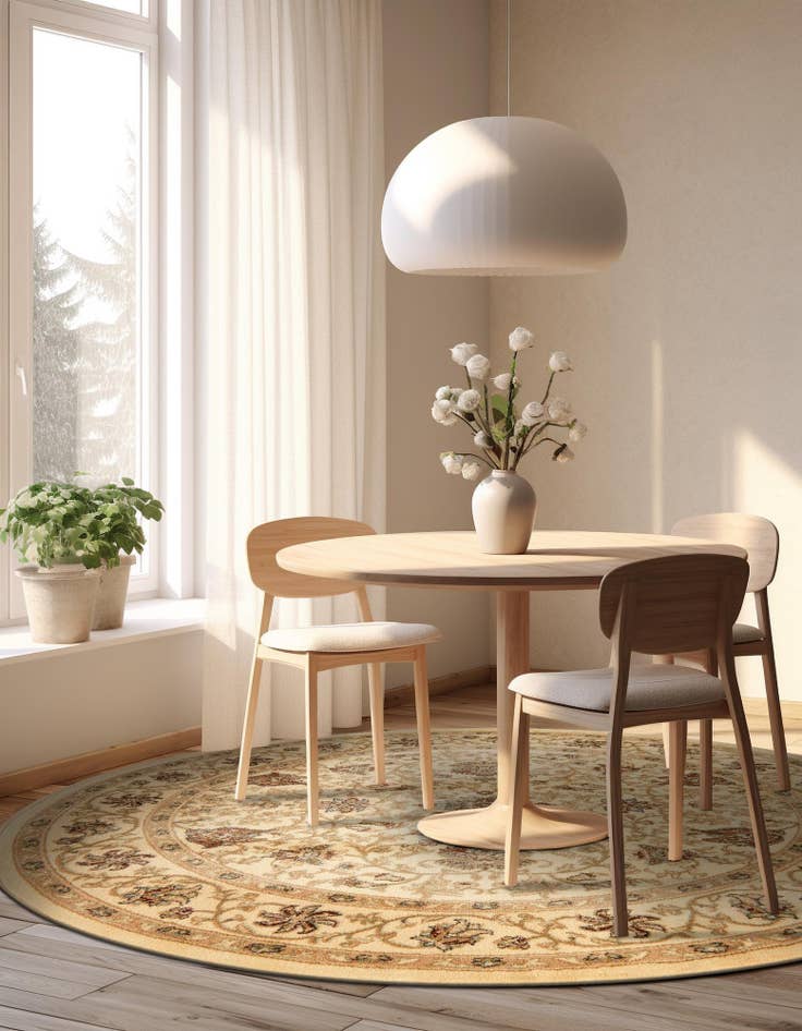 Detail image of 6' x 6' Aditi Round Rug