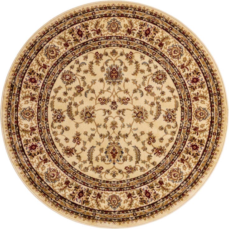Detail image of 5' 3 x 5' 3 Aditi Round Rug