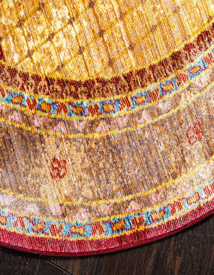 Detail image of 6' x 6' Alexis Round Rug