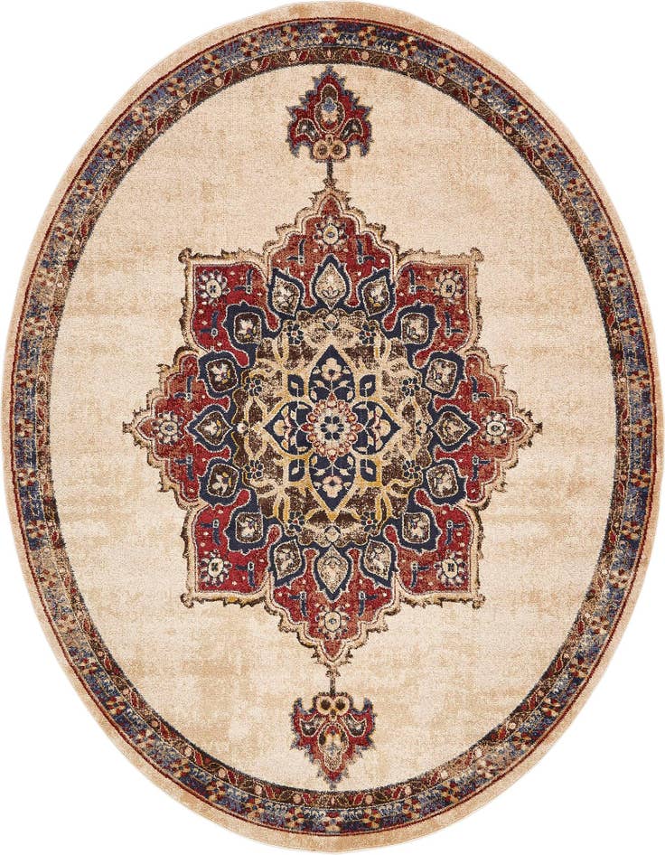 Detail image of 8' x 8' Arcadia Round Rug