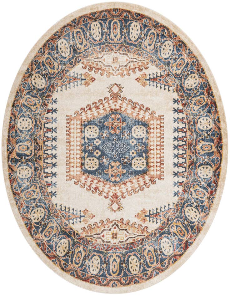 Detail image of 8' x 8' Arcadia Round Rug