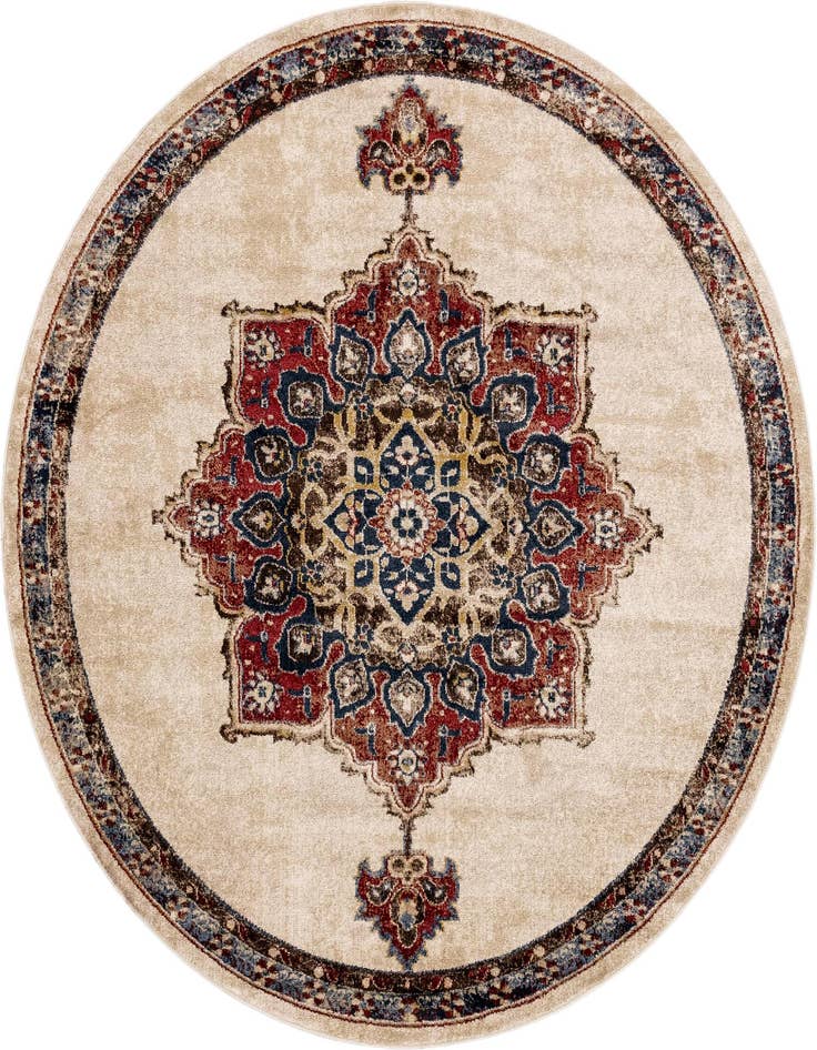 Detail image of 7' x 7' Arcadia Round Rug