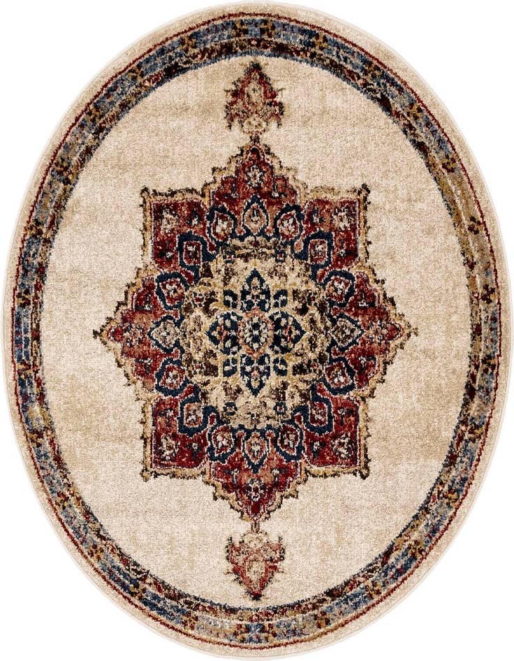 Detail image of 4' x 4' Arcadia Round Rug