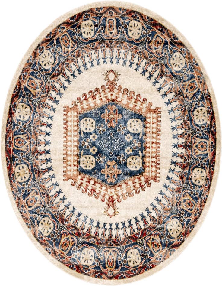 Detail image of 7' x 7' Arcadia Round Rug