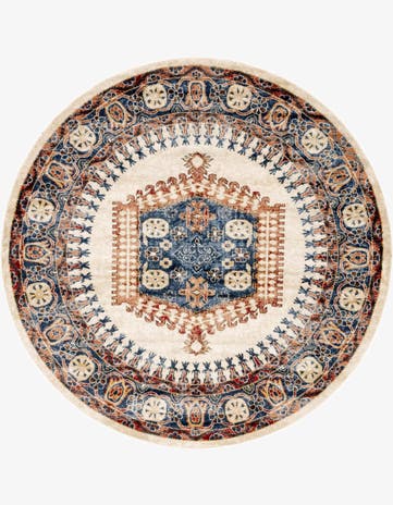 7' x 7' Arcadia Round Rug