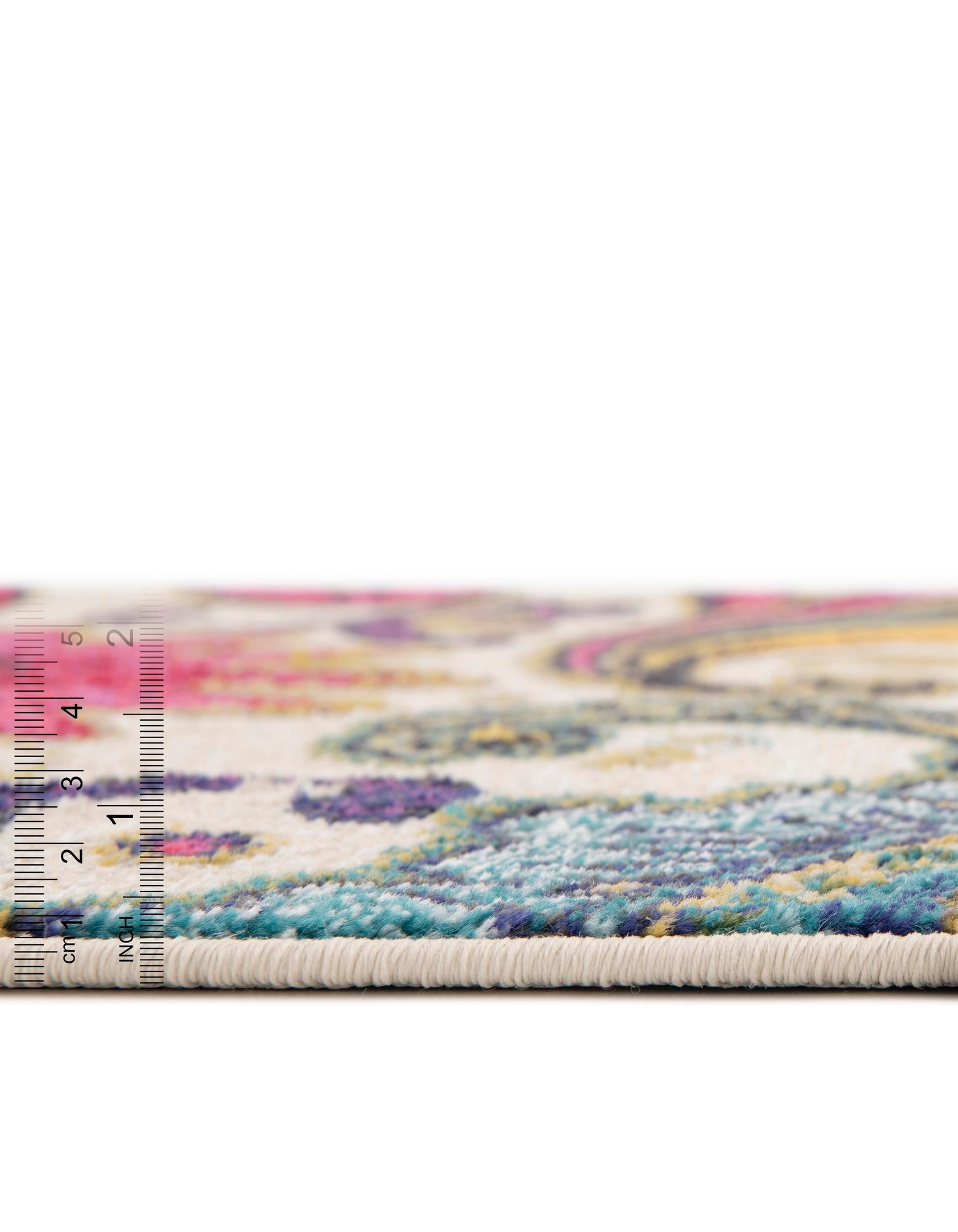 8' x 8' Washable Casablanca Round Rug
