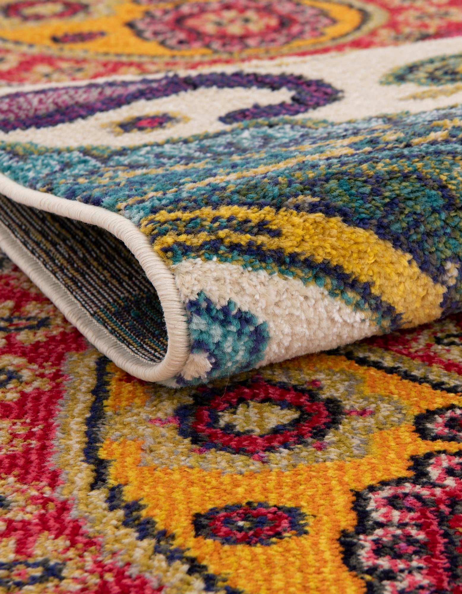 8' x 8' Washable Casablanca Round Rug