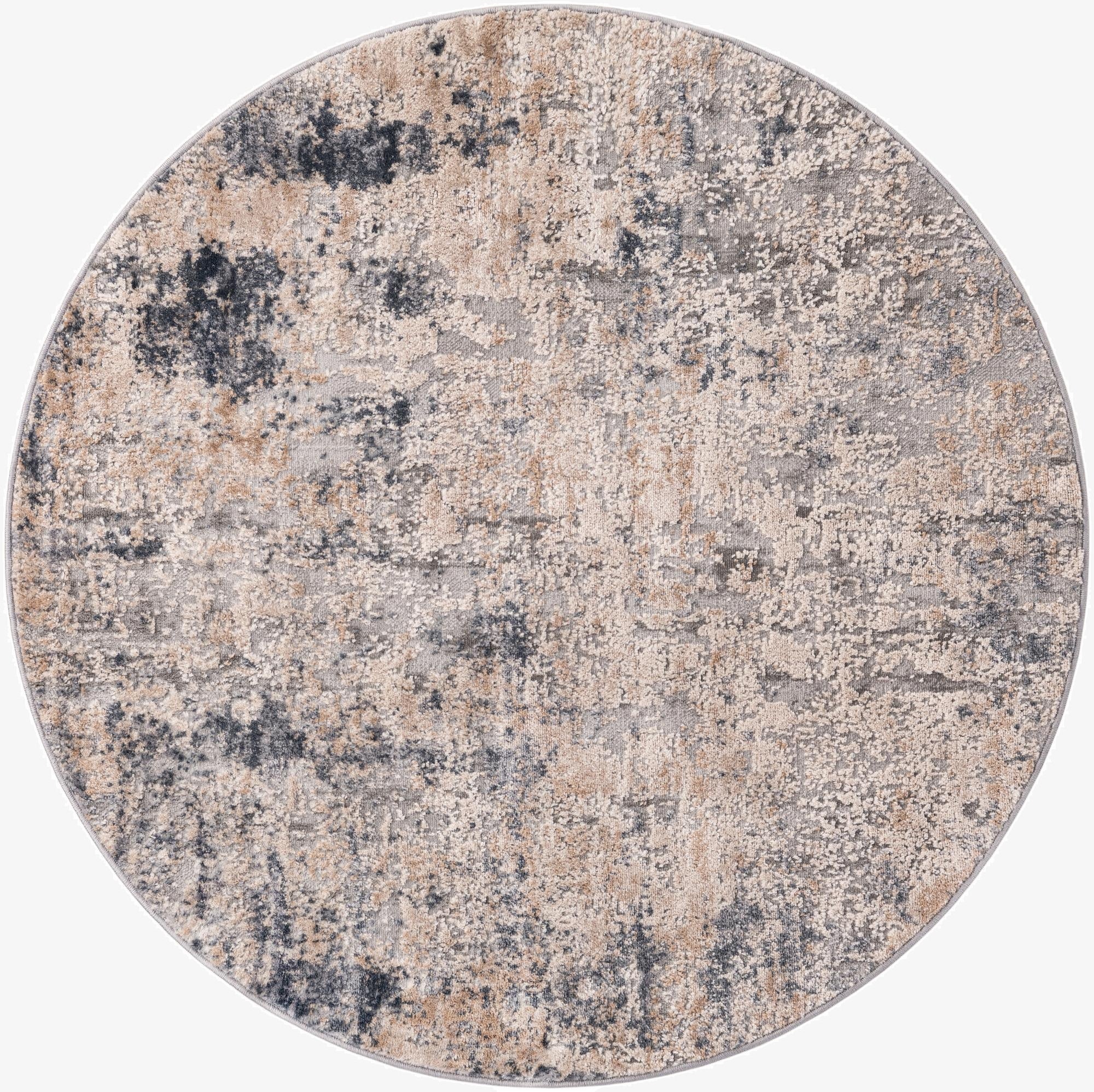 125cm x 125cm Caspian Round Alfombra