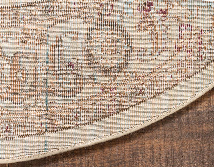 Detail image of 8' x 8' Charlestown Round Rug