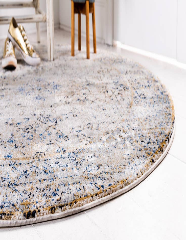 Detail image of 5' x 5' Charlotte Round Rug