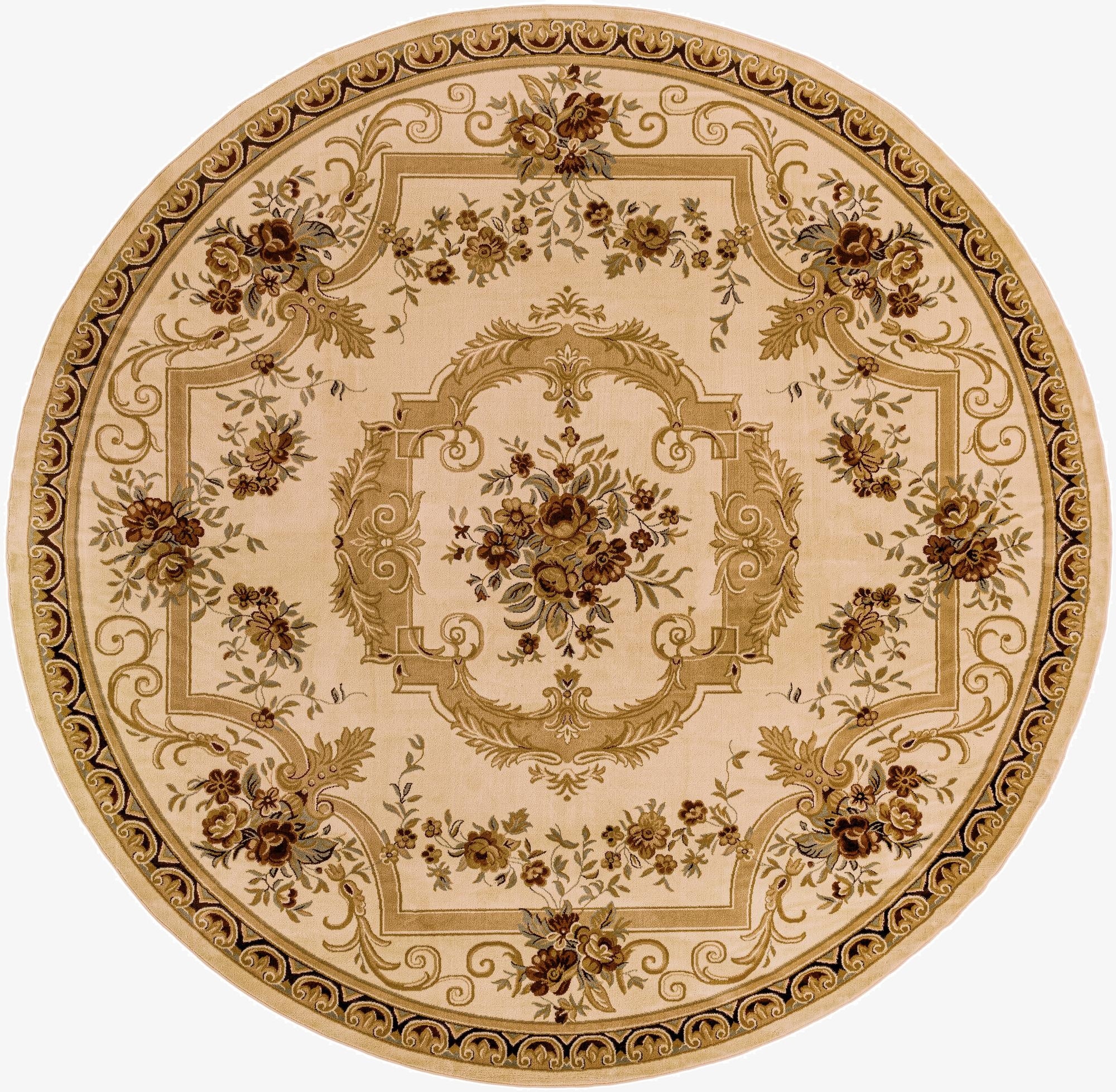 13' x 13' Chateau Round Rug
