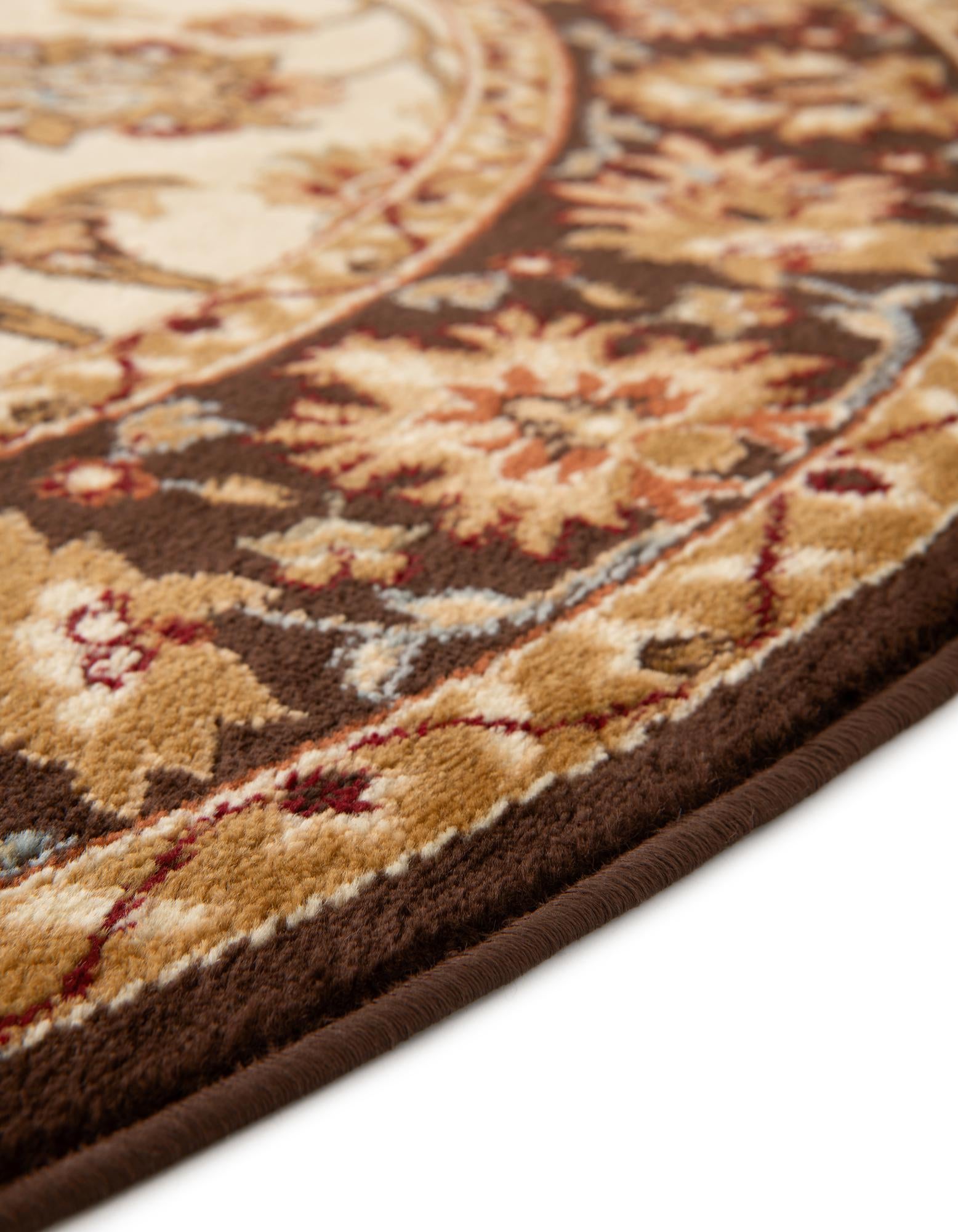 6' x 6' Classic Agra Round Rug