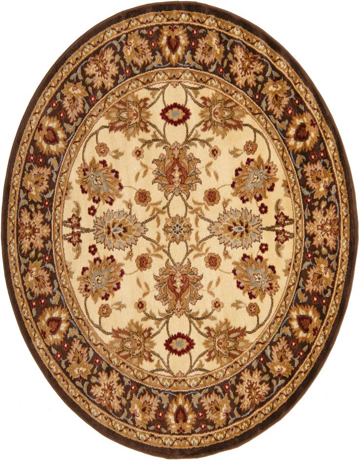 Detail image of 6' x 6' Classic Agra Round Rug
