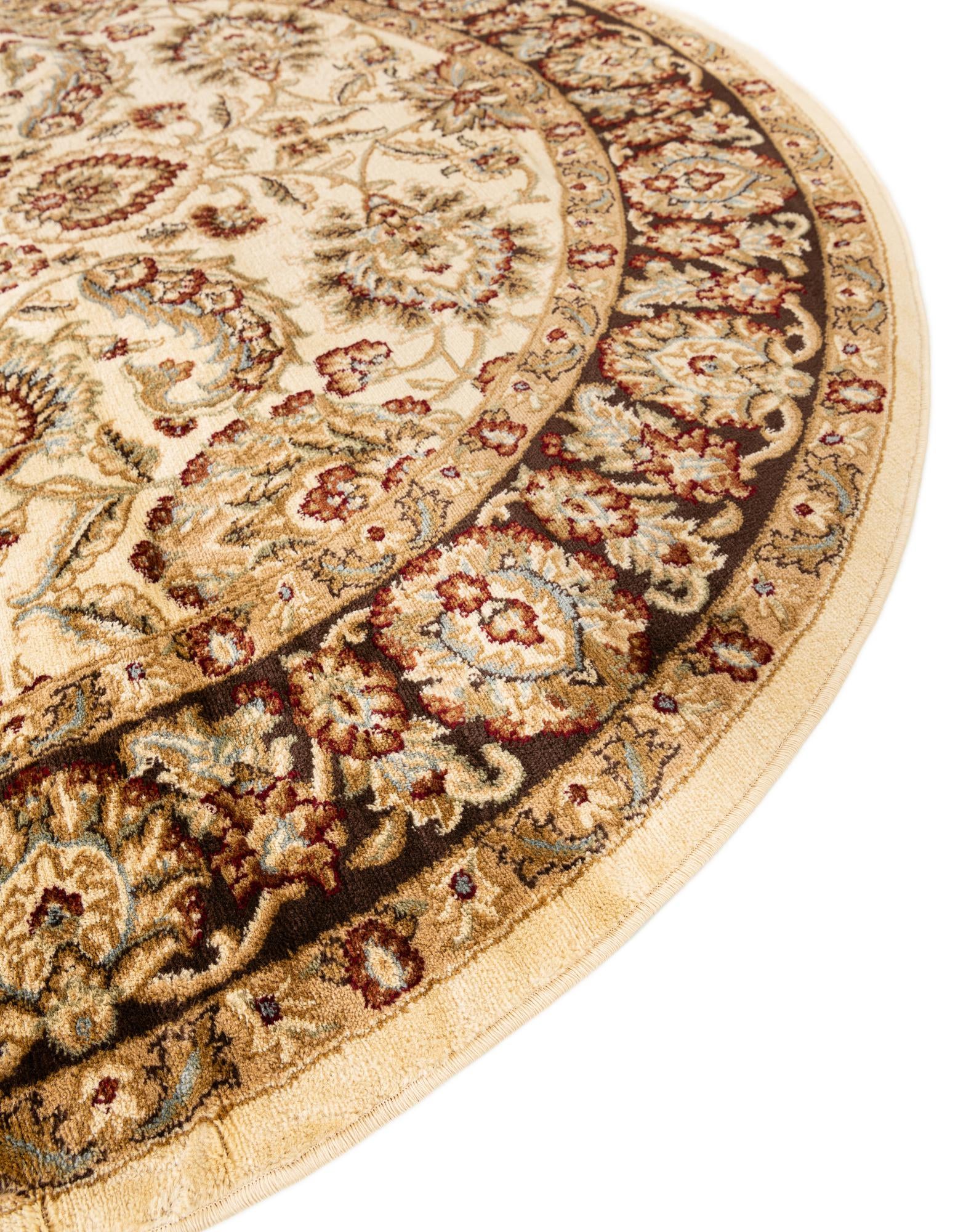 240cm x 240cm Classic Agra Round Rug