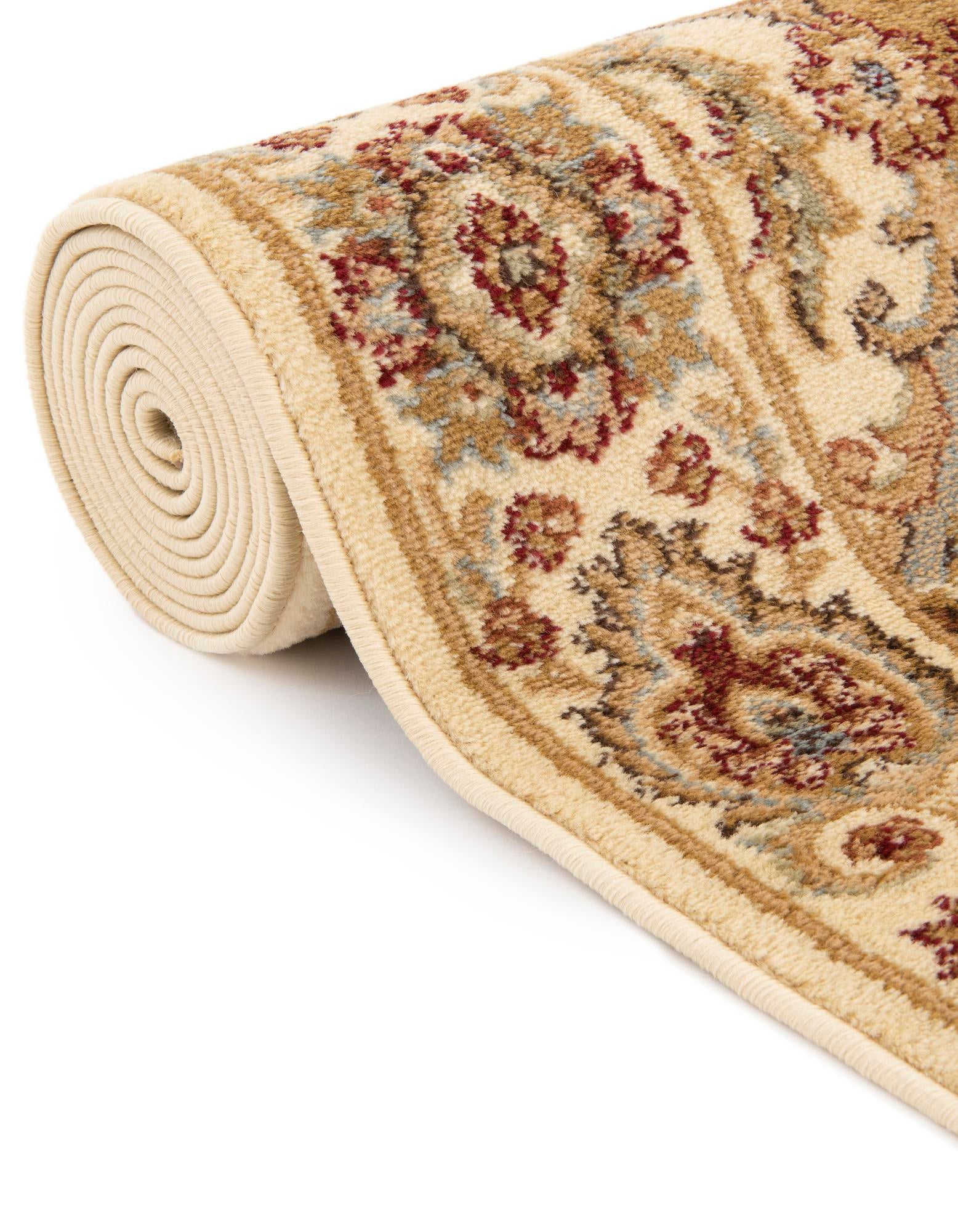 7' 10 x 7' 10 Classic Agra Round Rug