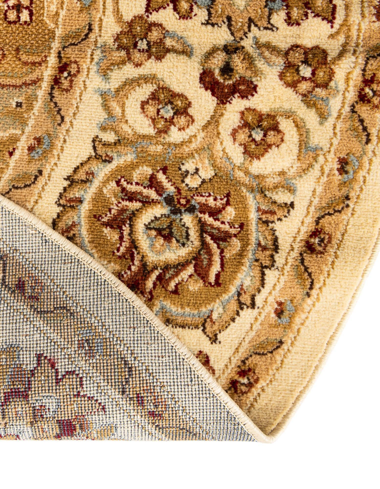 7' 10 x 7' 10 Classic Agra Round Rug