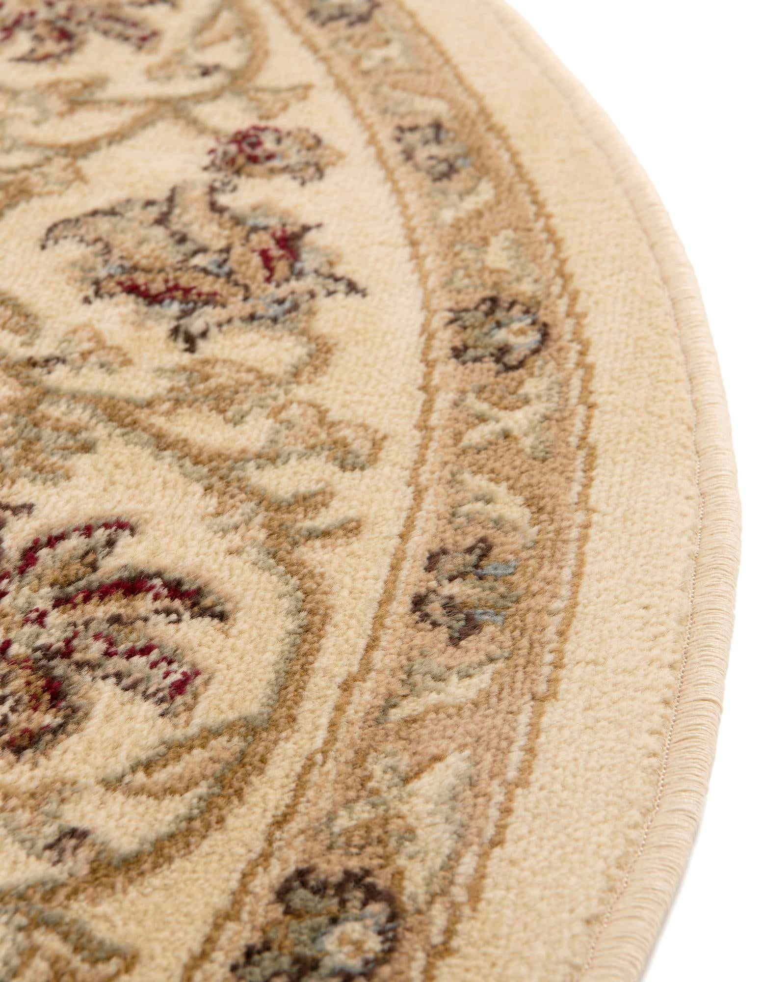 7' 10 x 7' 10 Classic Agra Round Rug