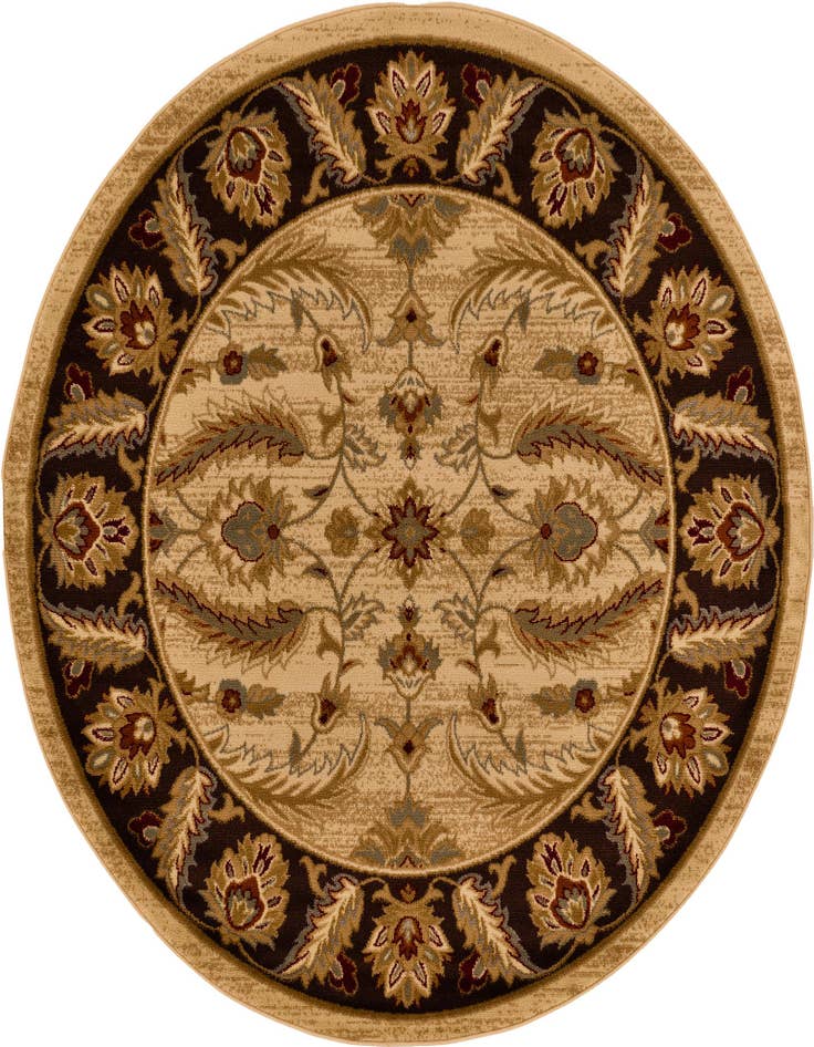 Detail image of 6' x 6' Classic Agra Round Rug