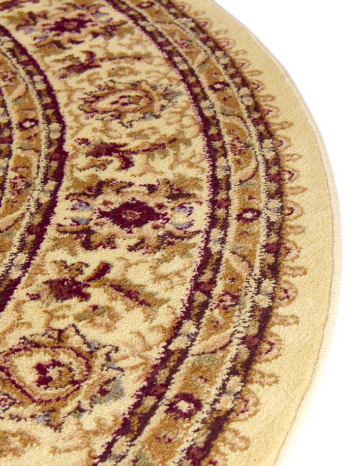 Detail image of 4' x 4' Classic Agra Round Rug